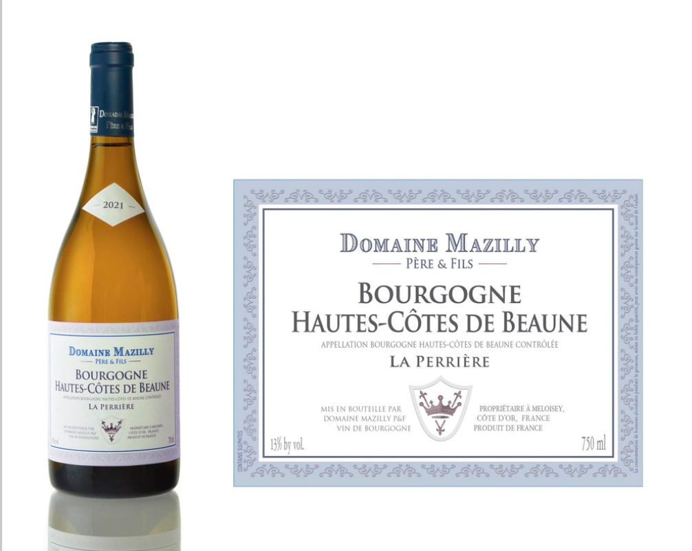 Mazilly Hautes-Côtes de Beaune "La Perrière"