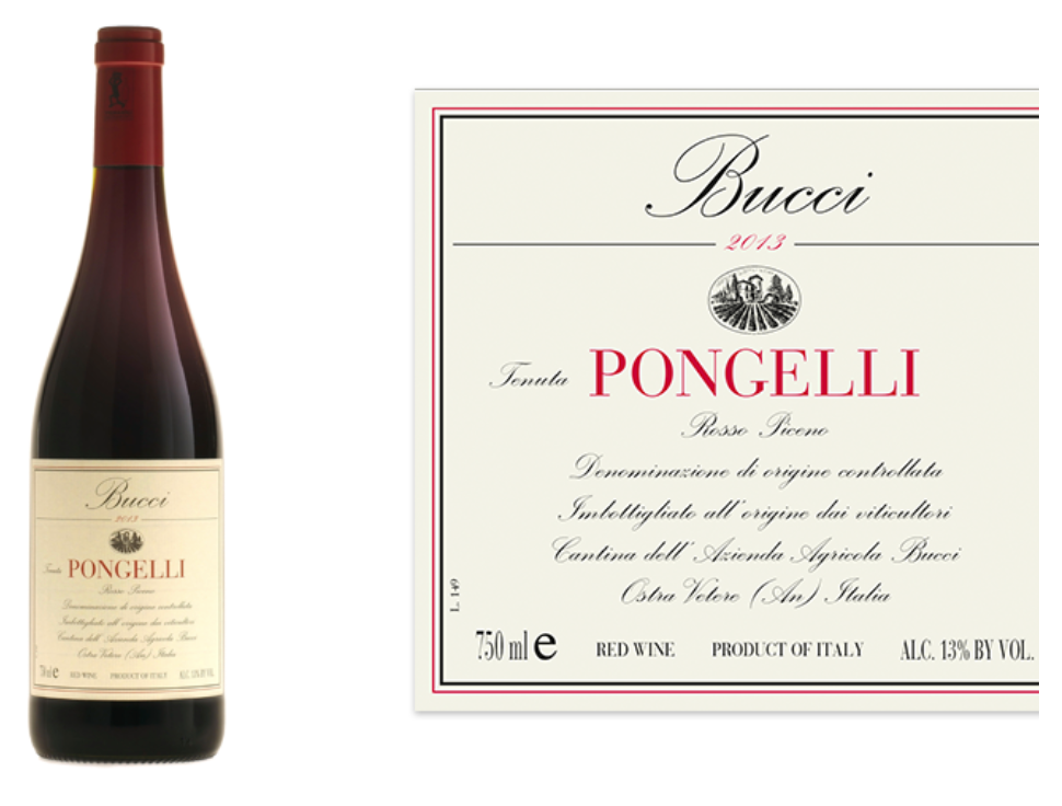 Bucci Pongelli Rosso Piceno